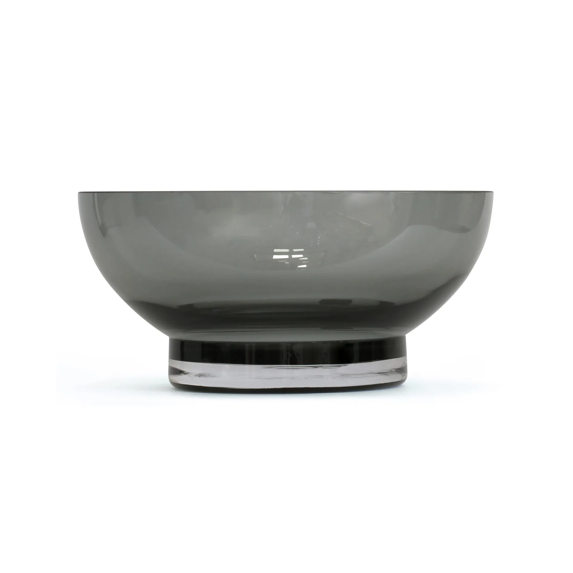 Glass bowl no. 51, Smoked grey Ro Collection