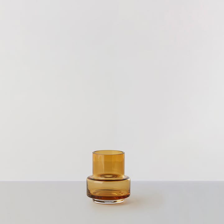 Hurricane tealight no. 25 - Amber - Ro Collection