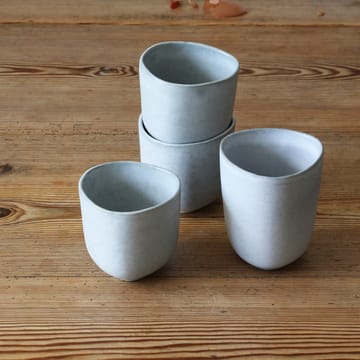 Mug no.37 2-pack - Ash grey - Ro Collection