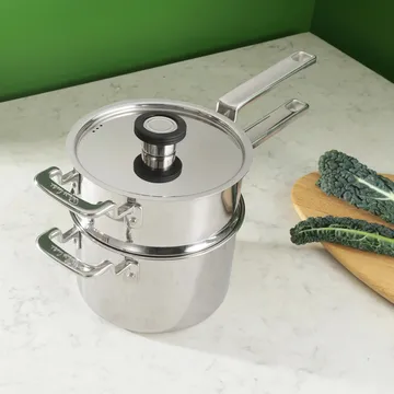 316 Series ånginsatsset - Rostfritt stål, 2 delar - Robert Welch