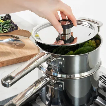 316 Series ånginsatsset - Rostfritt stål, 2 delar - Robert Welch