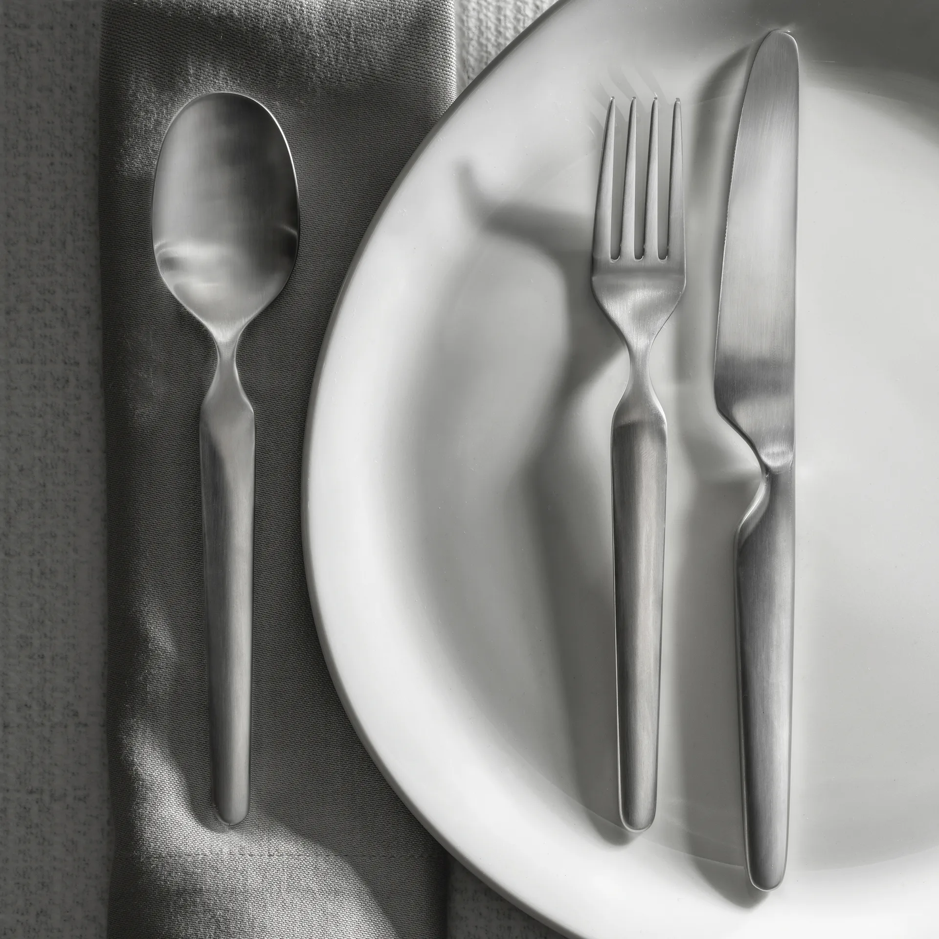 Bergen matsked matt, Rostfritt stål Robert Welch