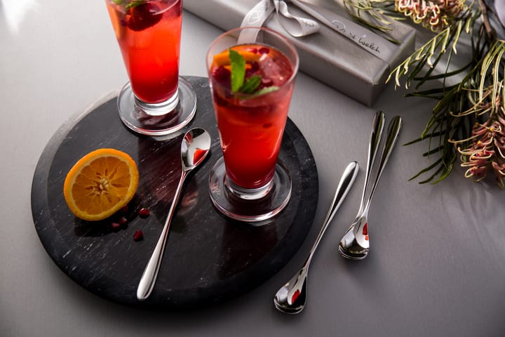 Bourton Bright lattesked 4-pack, Rostfritt stål Robert Welch