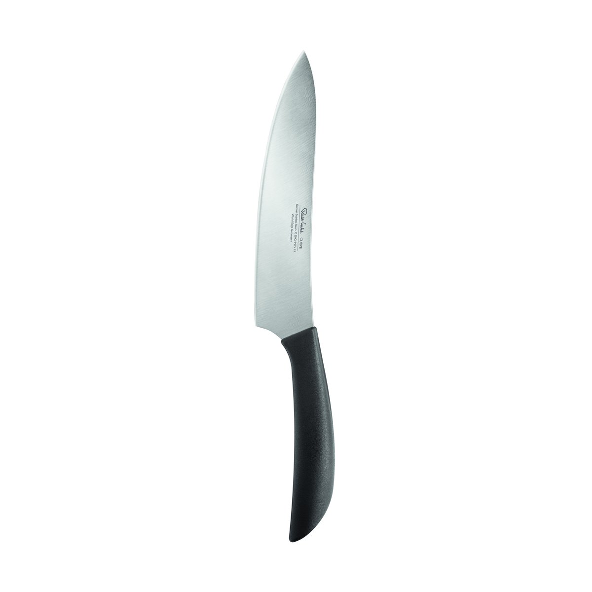 Robert Welch Curve kockkniv 18 cm | Skandinavisk Design | Matbestick | Silverfärgad