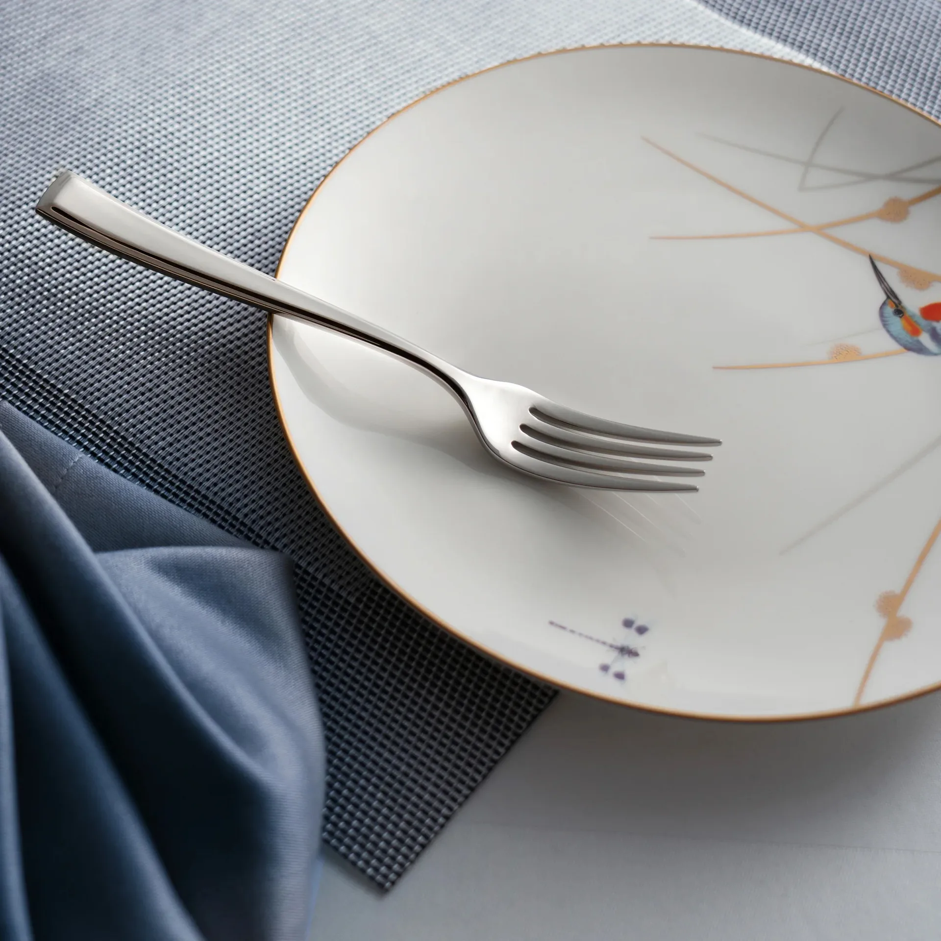 Fairford bright förrättsgaffel, Rostfritt stål, 18,2 cm Robert Welch