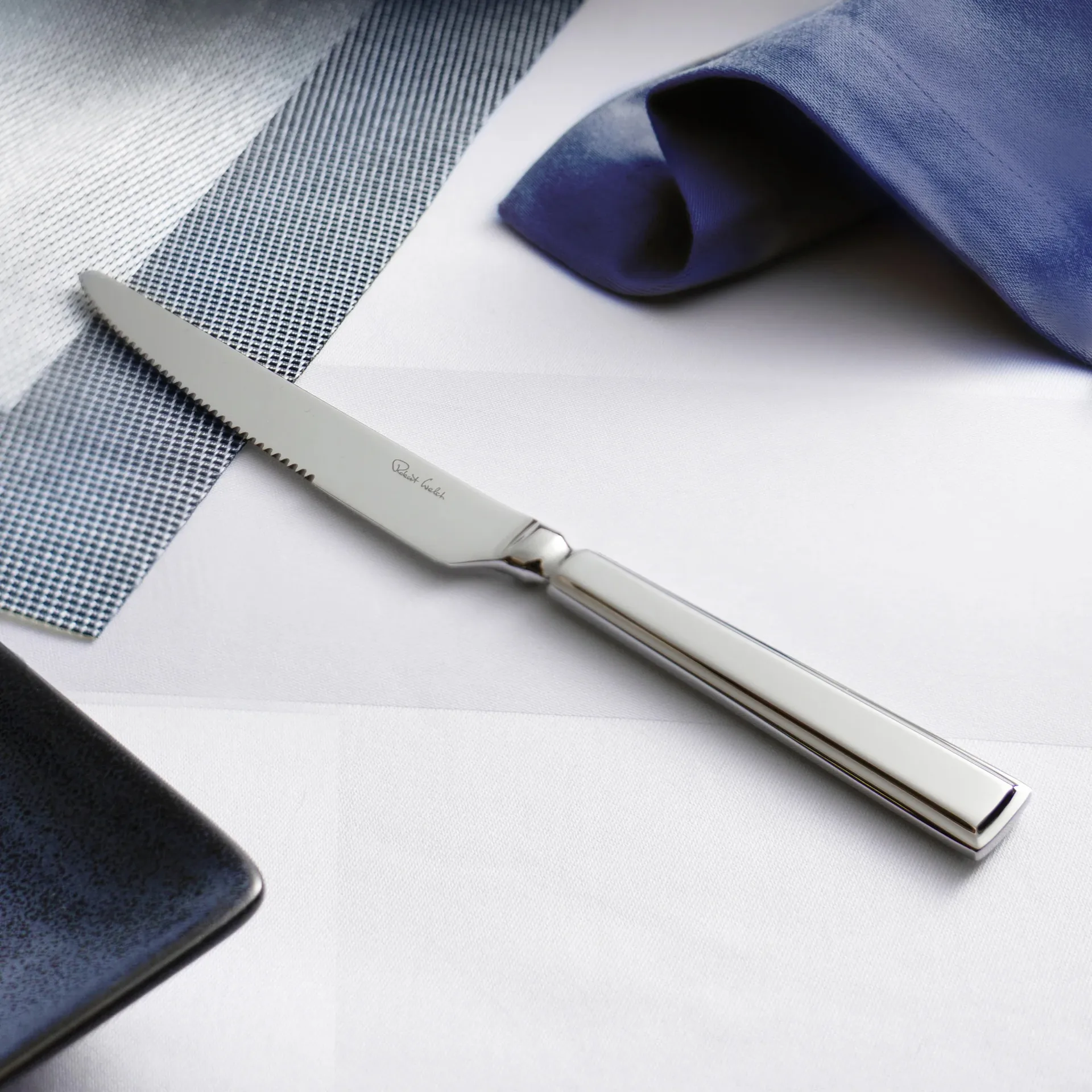 Fairford bright steakkniv, Rostfritt stål, 4-pack Robert Welch