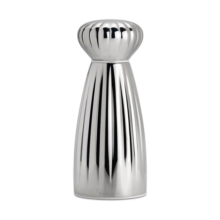 Palm bright saltkvarn rostfritt st�ål 16,8 cm - Vit - Robert Welch