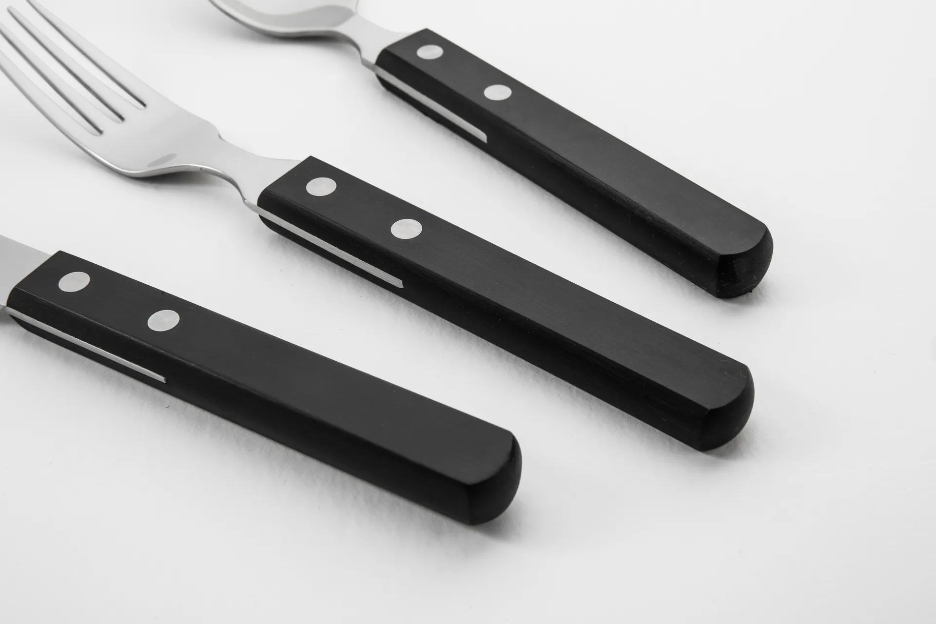 Trattoria bestickset 56 delar, Svart Robert Welch