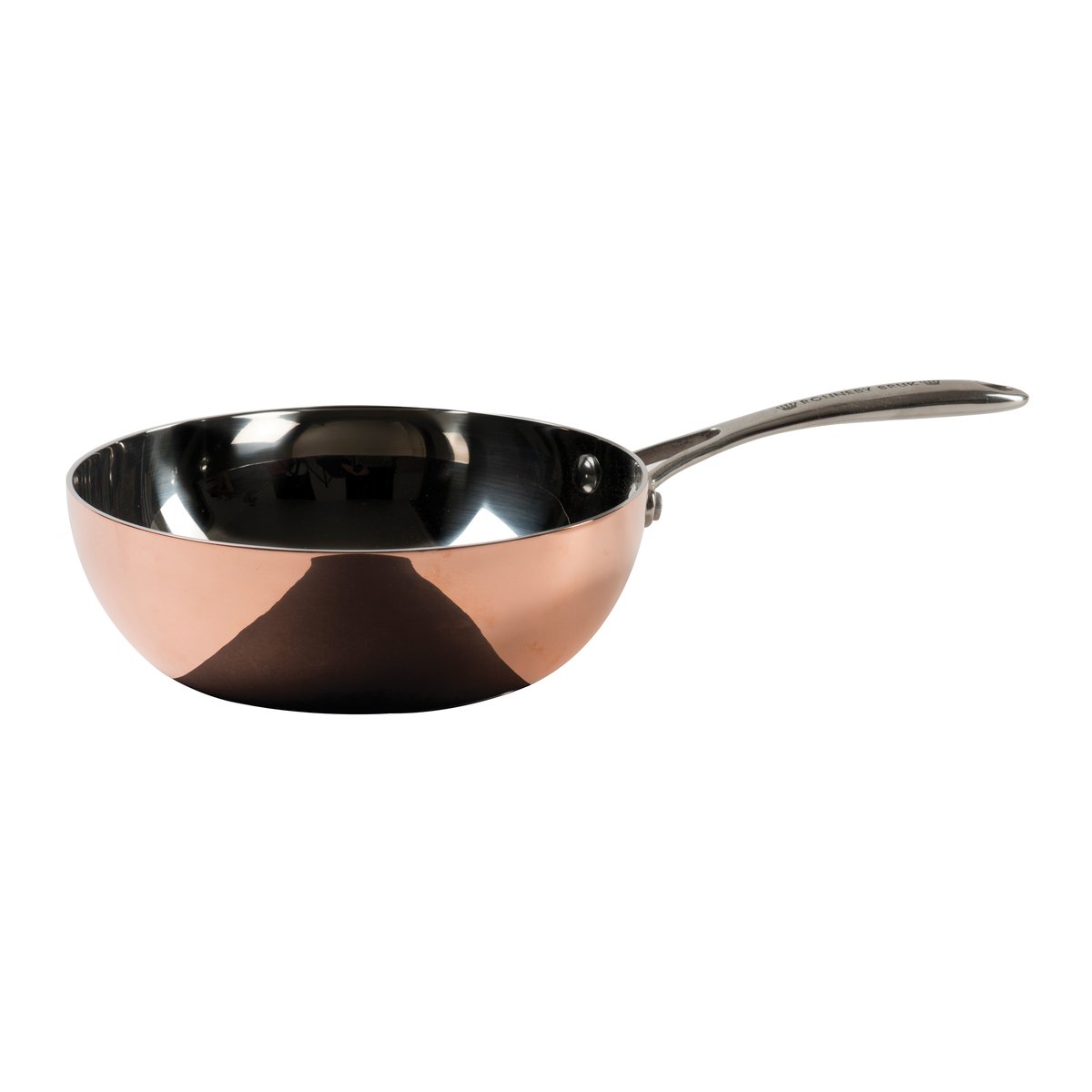 Ronneby Bruk Maestro sauteuse koppar 20 cm | Skandinavisk Design | Traktörpannor & Sauteuser | Guldfärgad