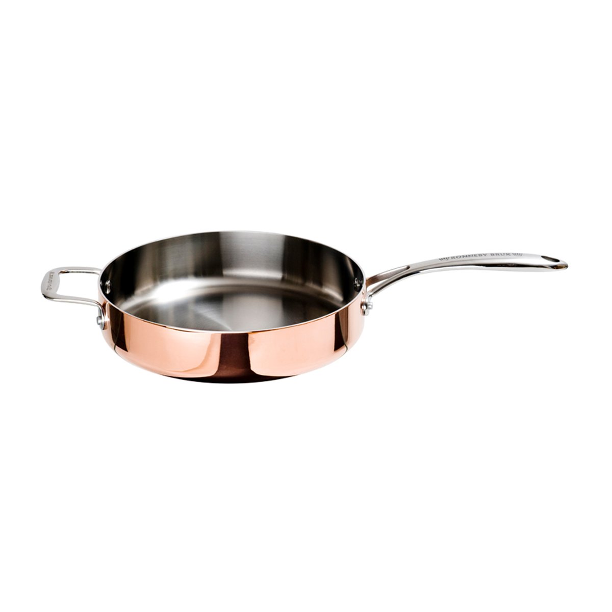 Ronneby Bruk Maestro traktörpanna koppar 26 cm | Skandinavisk Design | Traktörpannor & Sauteuser | Guldfärgad
