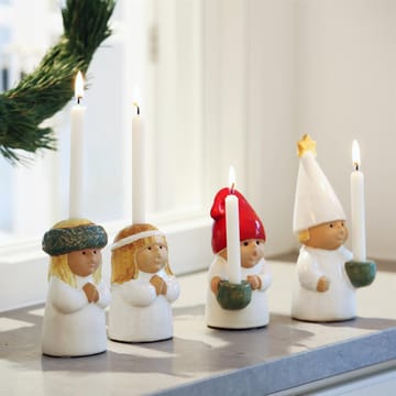 Adventsbarn Lucia - vit-grön - Rörstrand