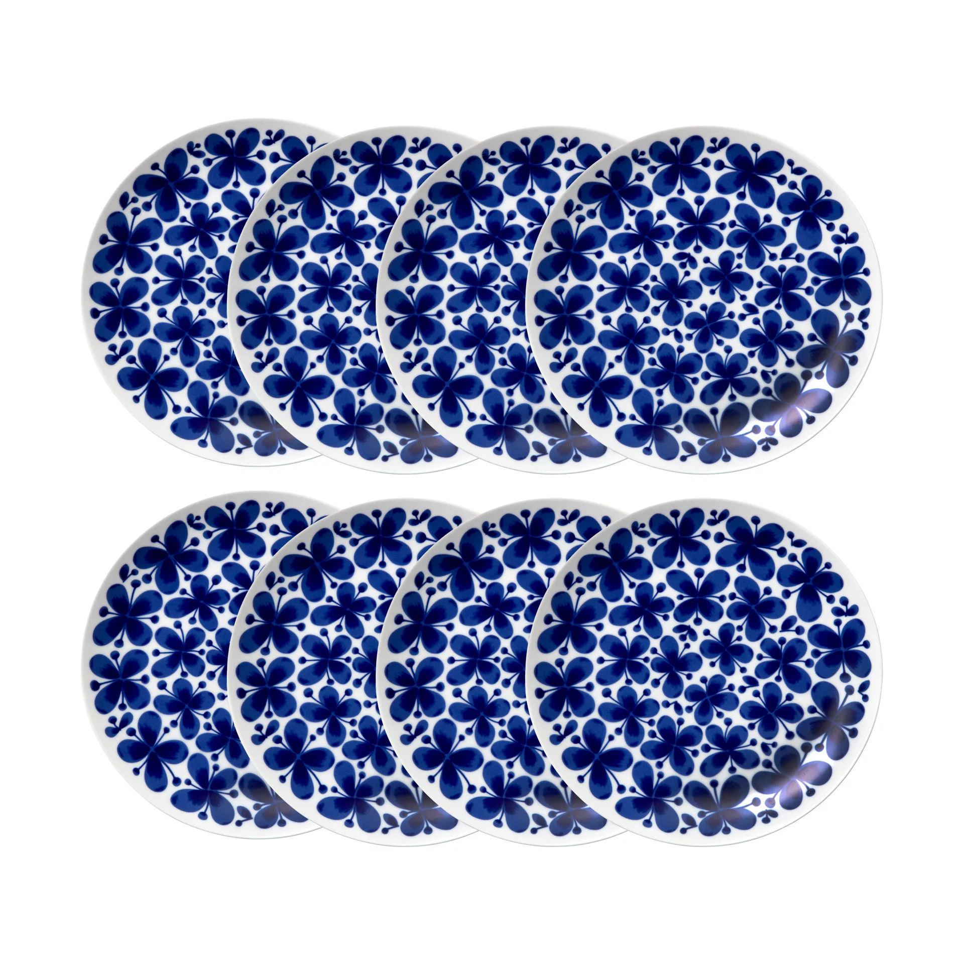 Mon Amie mattallrik Ø 27 cm 8-pack - Blå,  Rörstrand
