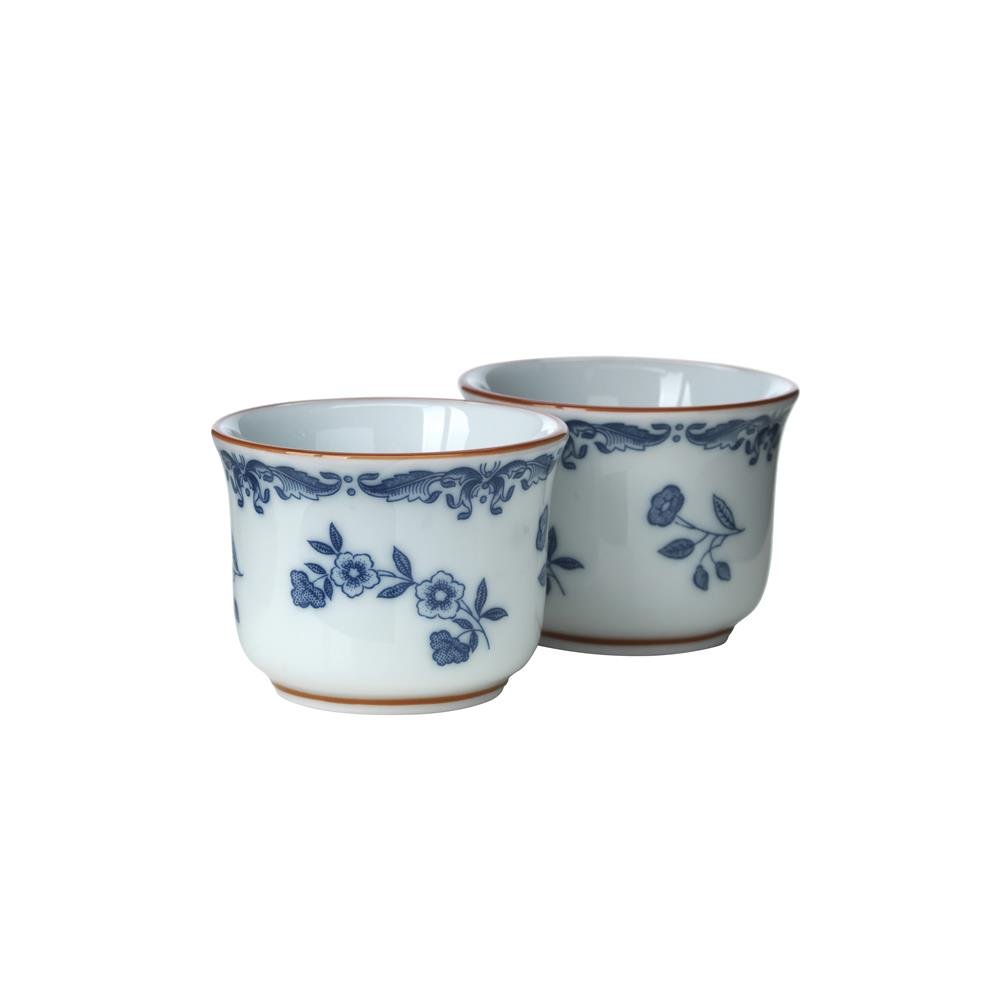 Rörstrand Ostindia äggkopp 2-pack 4 cl, 2-pack | Skandinavisk Design | Äggkoppar | Blå