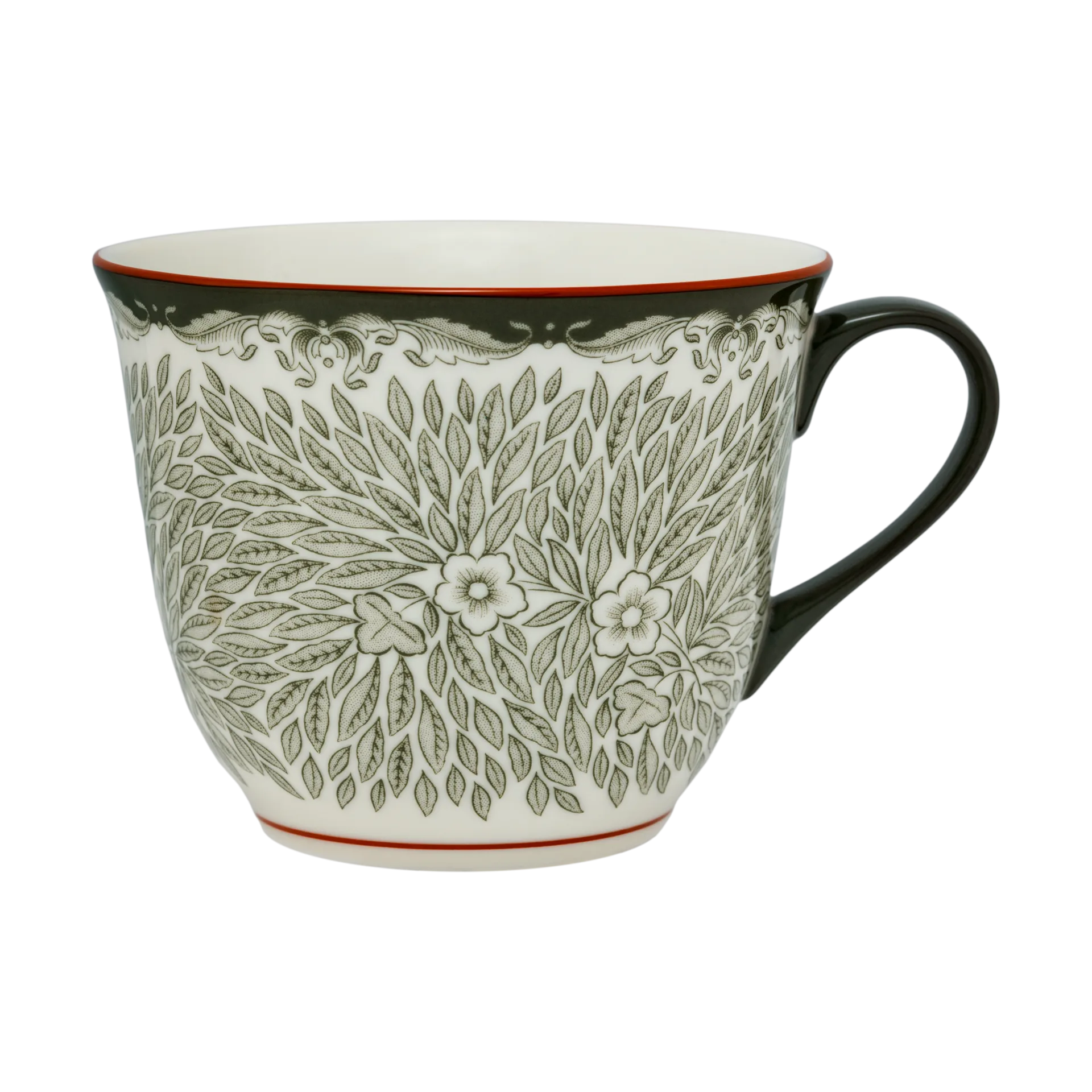 Ostindia Floris mugg 40 cl, Grön Rörstrand