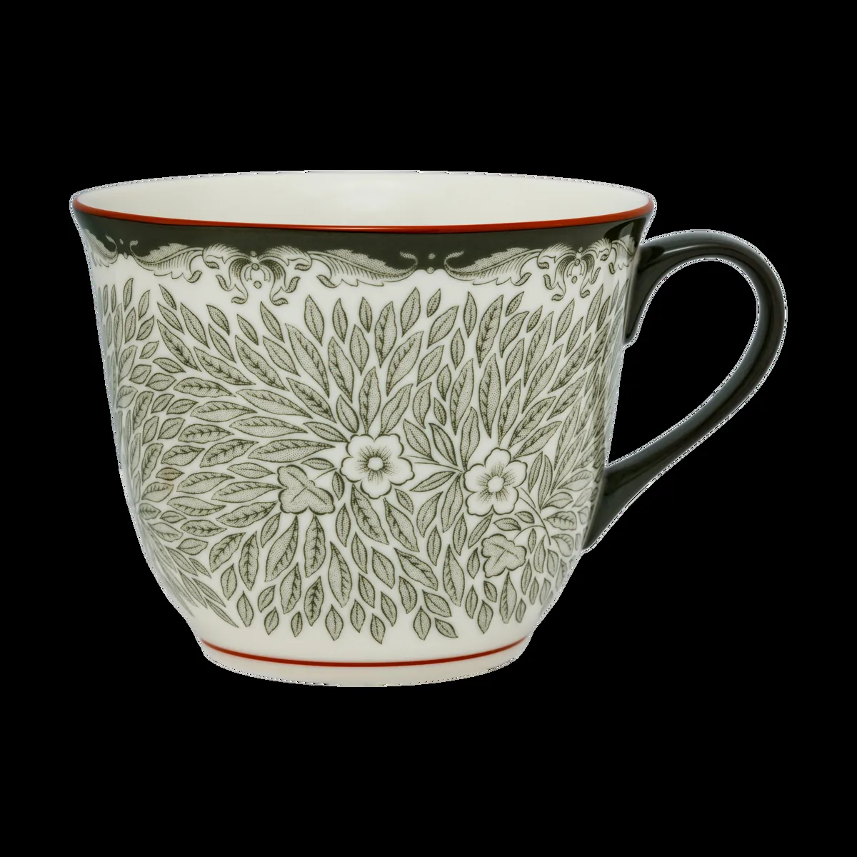 Rörstrand Ostindia Floris mugg 40 cl Grön