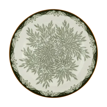 Ostindia Floris tallrik Ø27 cm - Grön - Rörstrand