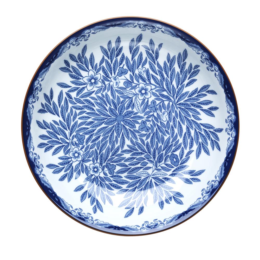Rörstrand Ostindia Floris tallrik djup 22 cm Blå | Skandinavisk Design | Djupa tallrikar | Blå