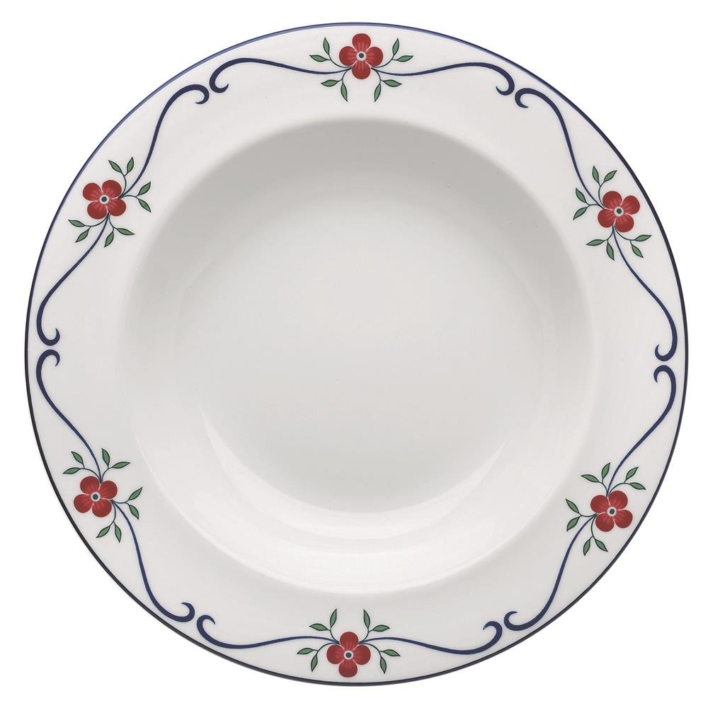 Rörstrand Sundborn tallrik djup 21 cm | Skandinavisk Design | Djupa tallrikar | Blå