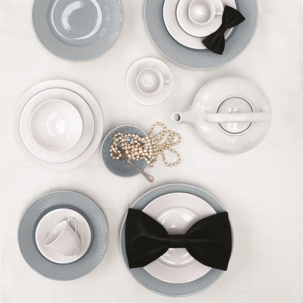 Swedish Grace assiett Ø17 cm, is (ljusblå) Rörstrand