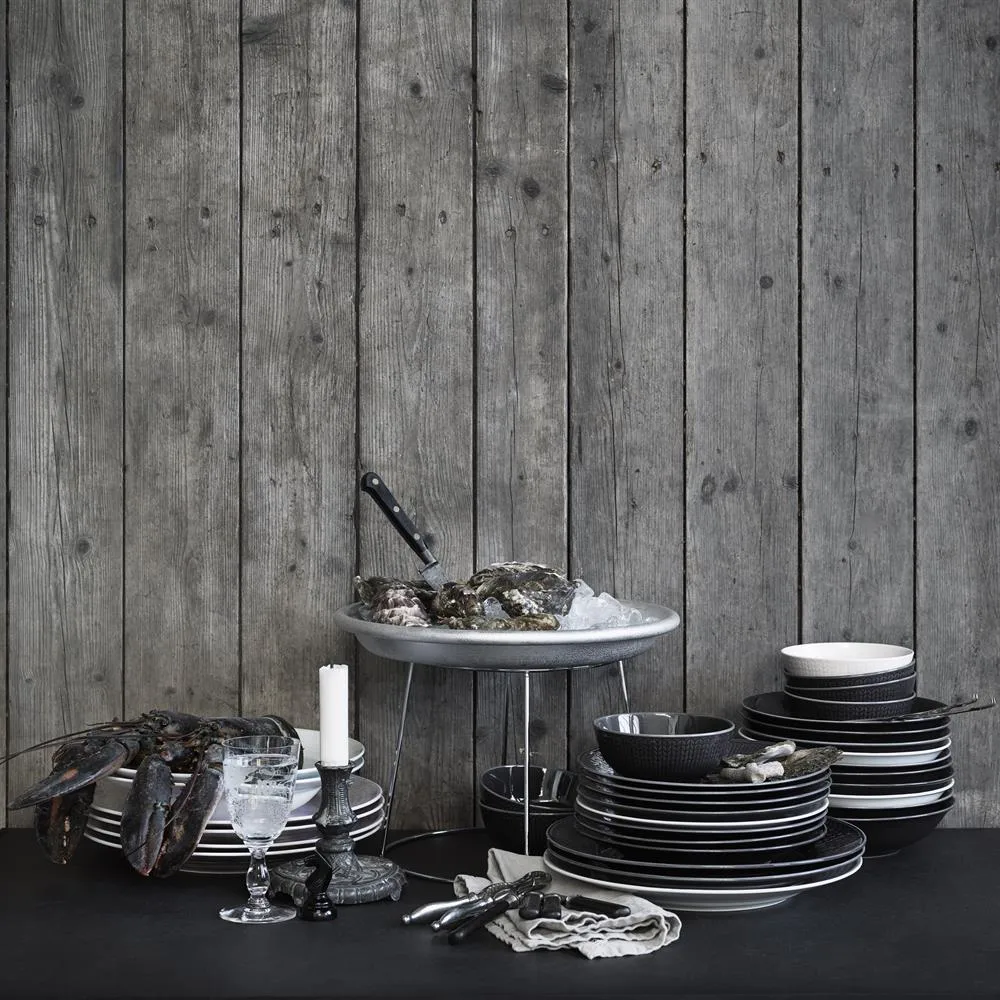 Swedish Grace assiett Ø17 cm, sten (mörkgrå) Rörstrand