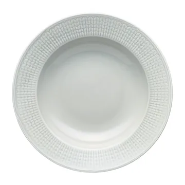 Swedish Grace djup tallrik 25 cm 6-pack Dimma(grå) - Rörstrand