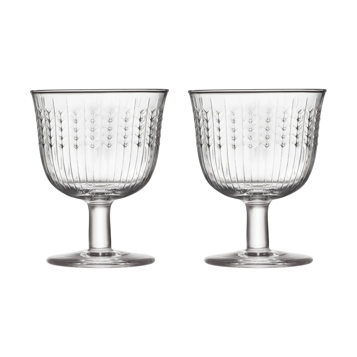 Rörstrand Swedish Grace dricksglas på fot 25 cl 2-pack Klar