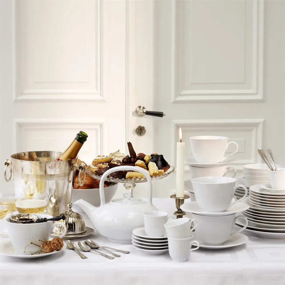 Swedish Grace fat Ø13 cm, Snö (vit) Rörstrand