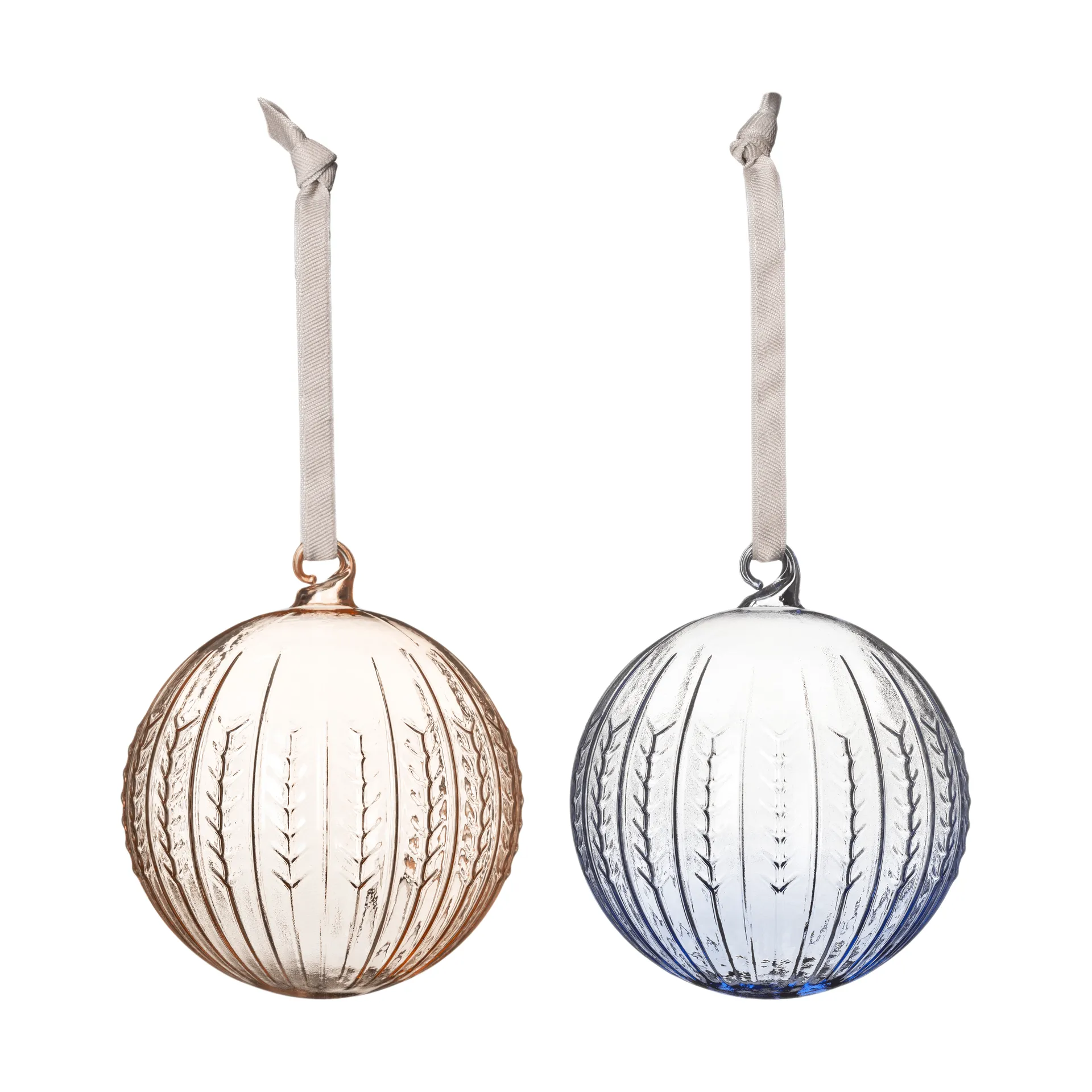 Swedish Grace julkula, Jubilee-blå, 2-pack Rörstrand