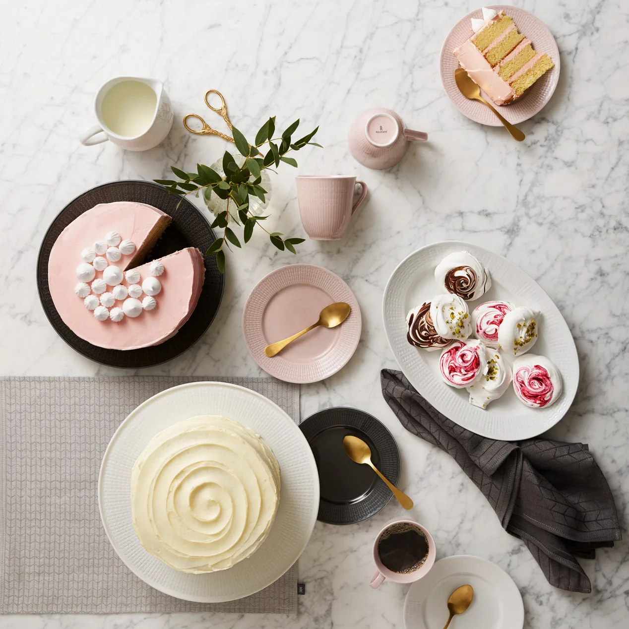 Swedish Grace kökshandduk 47x70 cm, Sten Rörstrand