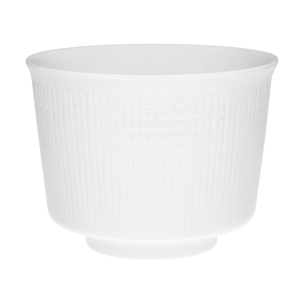 Rörstrand Swedish Grace kruka 17 cm Snö | Skandinavisk Design | Krukor | Vit