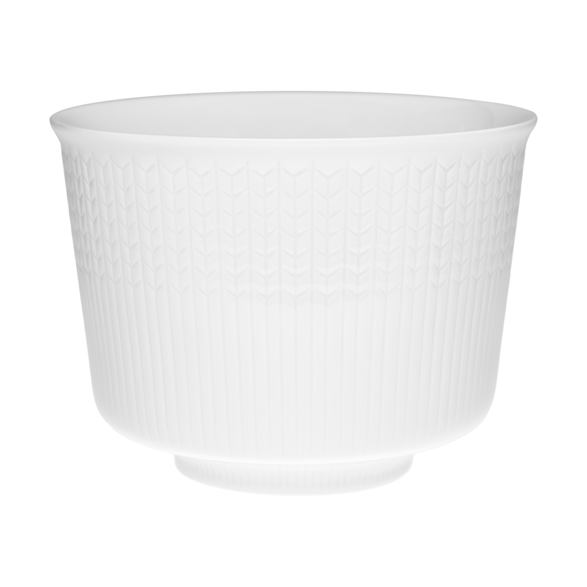 Rörstrand Swedish Grace kruka 20 cm Snö | Skandinavisk Design | Krukor | Vit