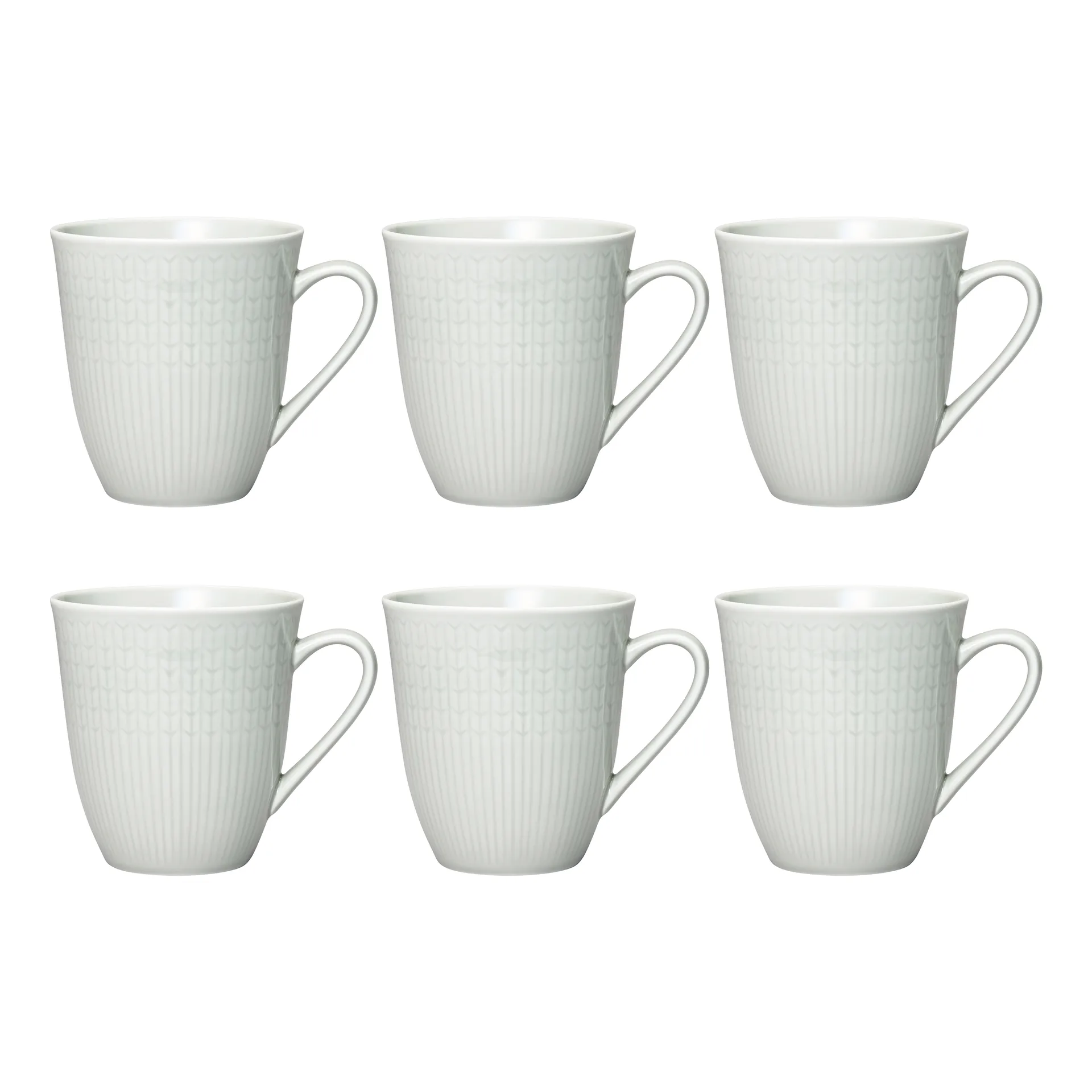 Swedish Grace mugg 50 cl 6-pack Dimma (grå),  Rörstrand