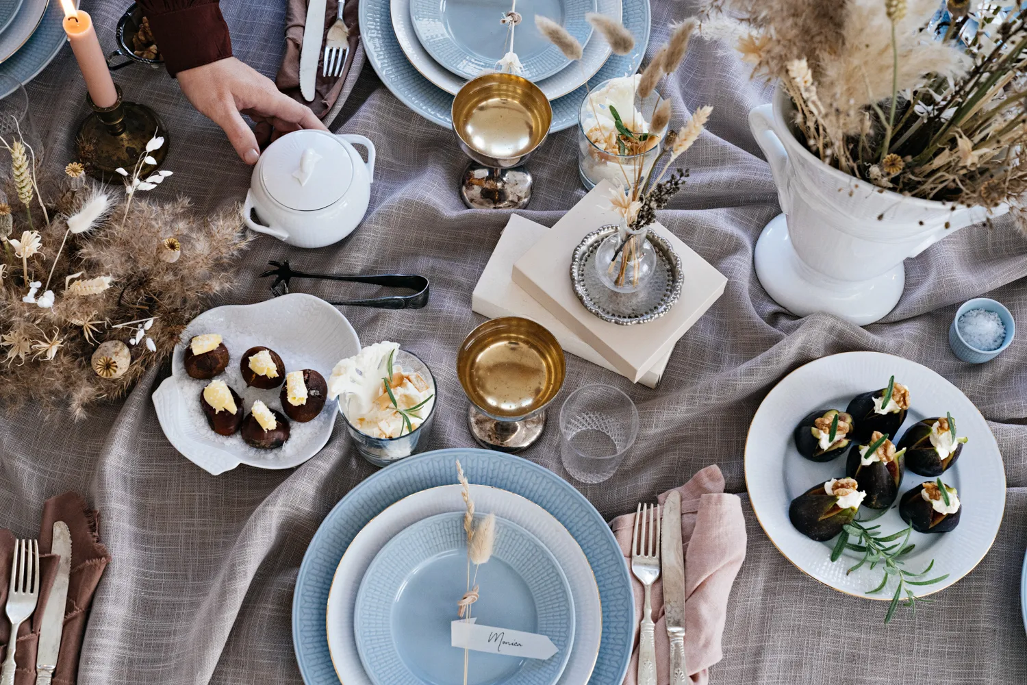 Swedish Grace snäckfat 18x16 cm, Snö (vit) Rörstrand