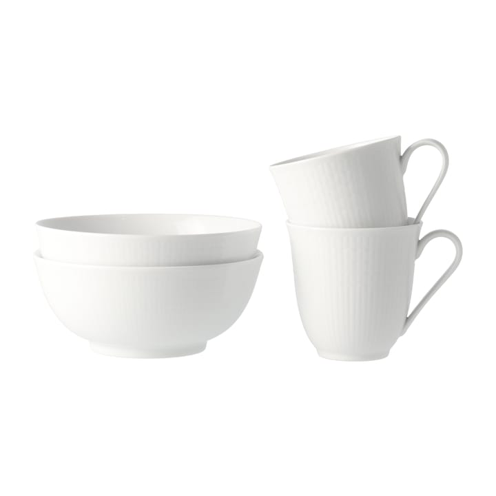 Swedish Grace startset snö, 8 delar Rörstrand