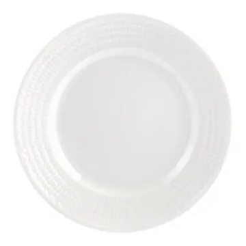 Swedish Grace tallrik Ø21 cm - snö (vit) - Rörstrand