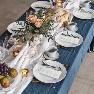 Swedish Grace tallrik Ø27 cm 8-pack - Snö (vit) - Rörstrand