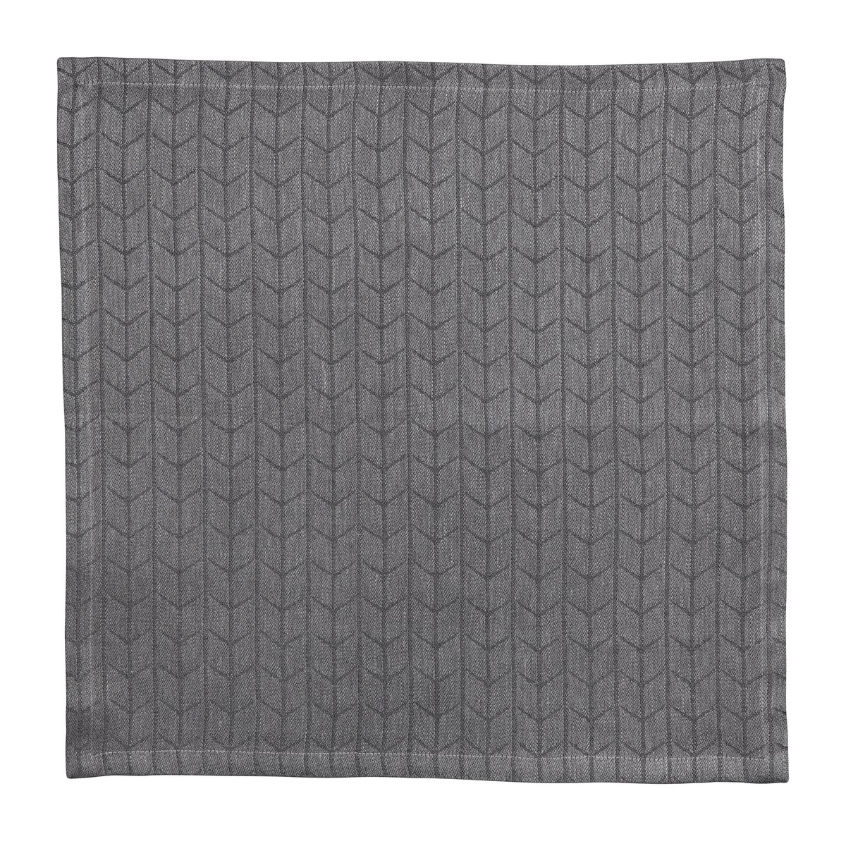 Rörstrand Swedish Grace tygservett 45x45 cm Sten | Skandinavisk Design | Tygservetter | Grå