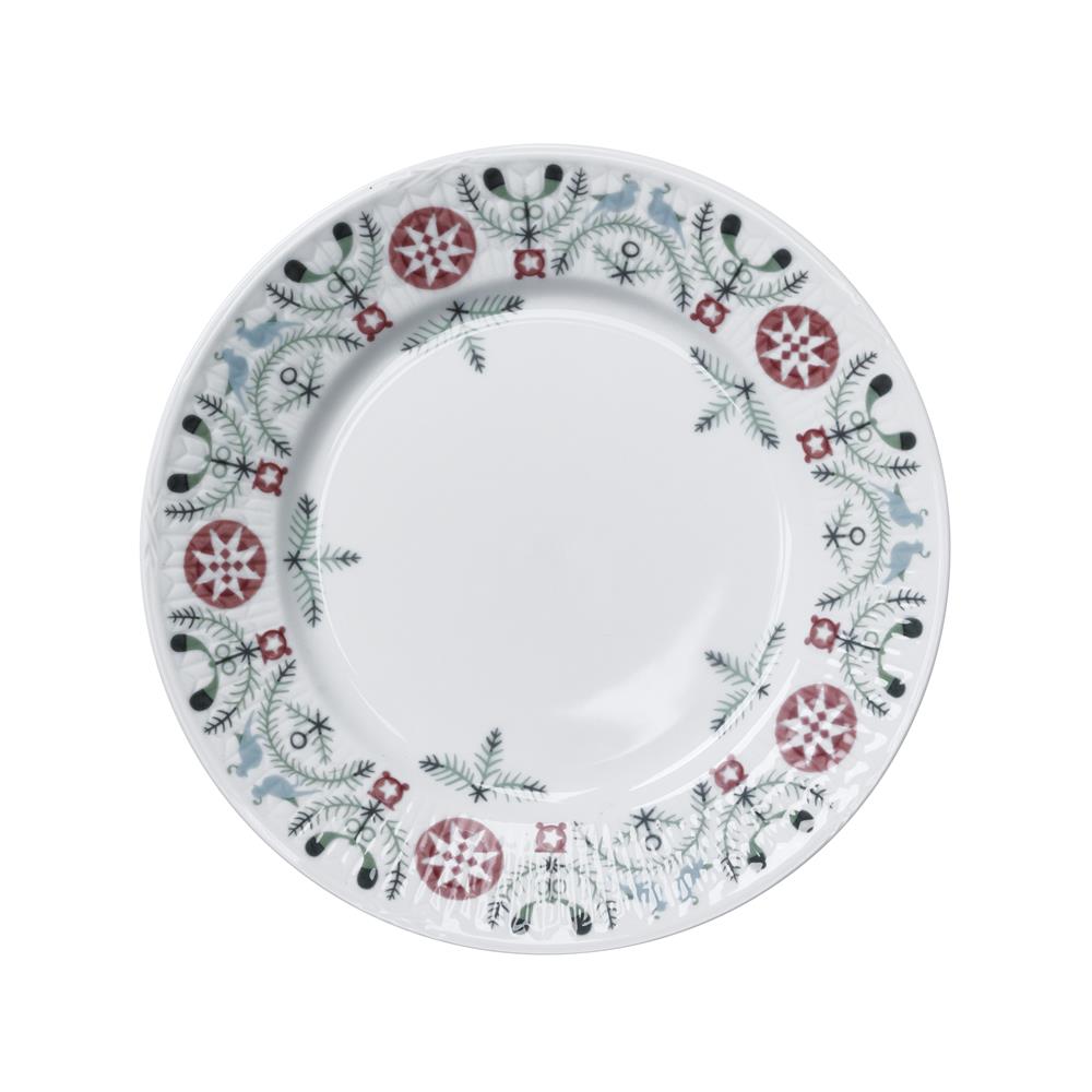 Rörstrand Swedish Grace Winter assiett 17 cm vit | Skandinavisk Design | Assietter | Blå