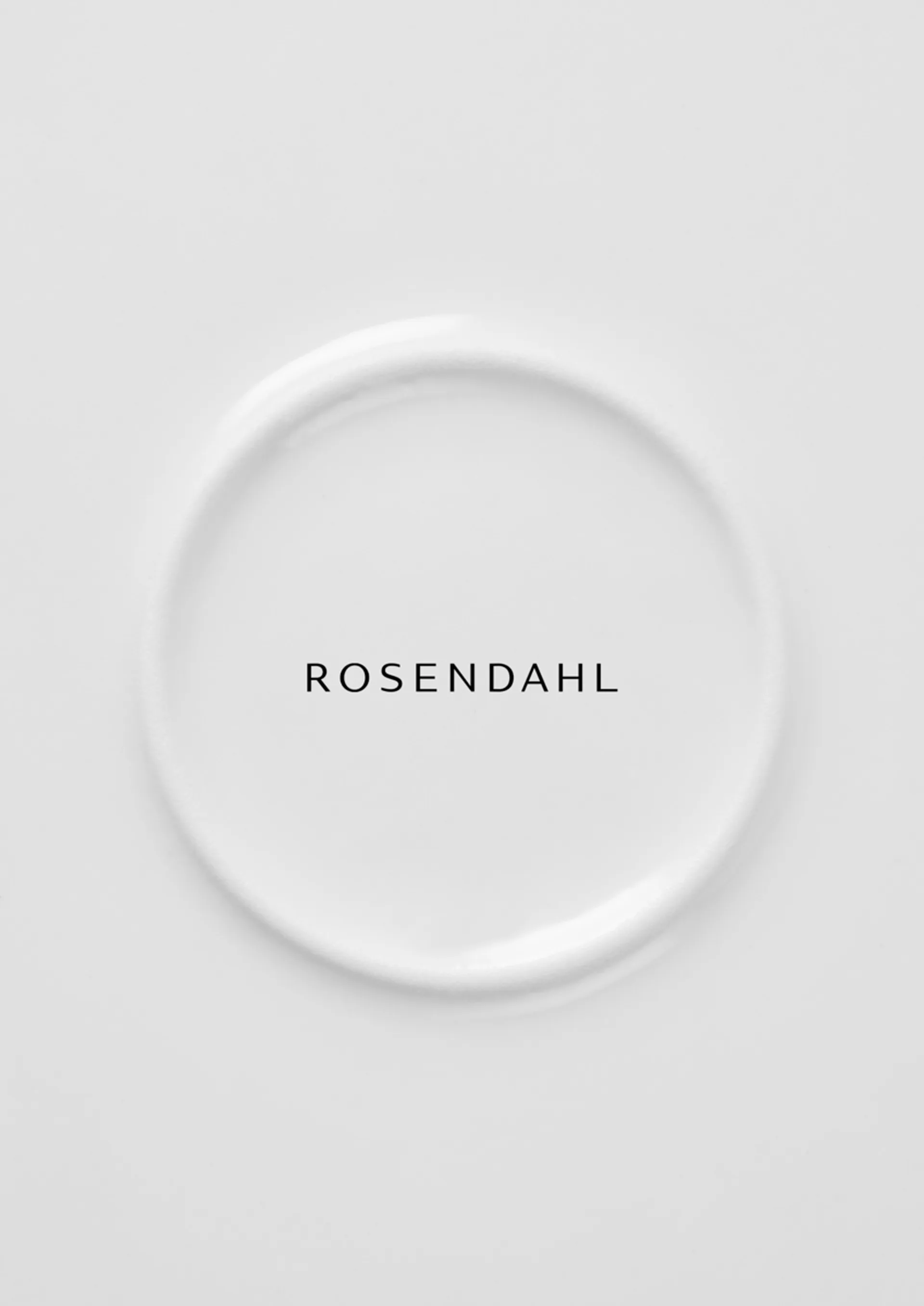 Grand Cru essentials middagstallrik Ø25 cm 4-pack, Vit Rosendahl