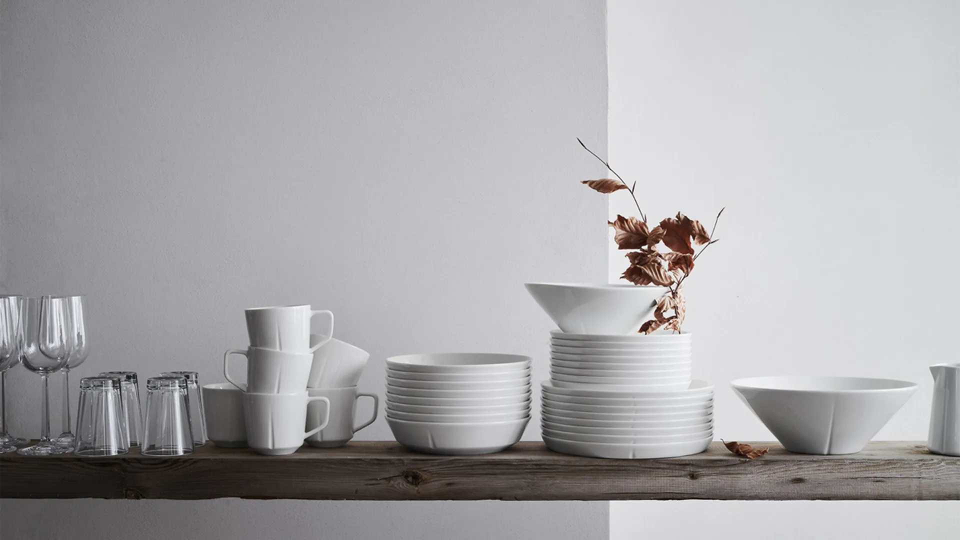 Grand Cru essentials skål Ø21 cm 4-pack, Vit Rosendahl