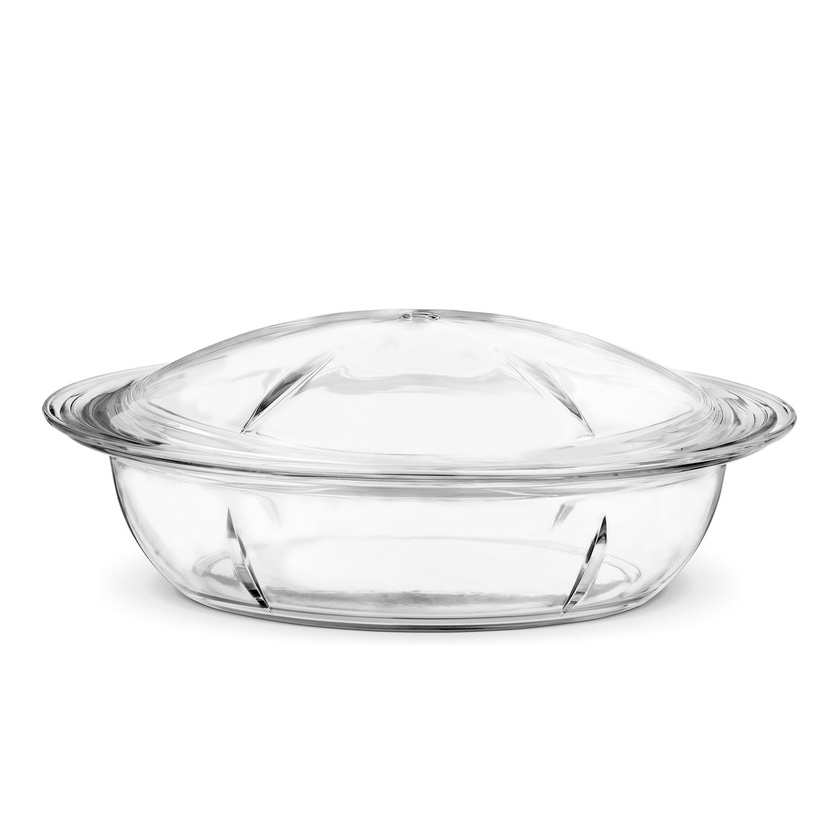 Rosendahl Grand Cru karott med glaslock 5,4 l | Skandinavisk Design | Ugnsformar | Vit