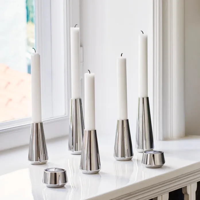 Grand Cru ljusstake 10 cm, Krom Rosendahl