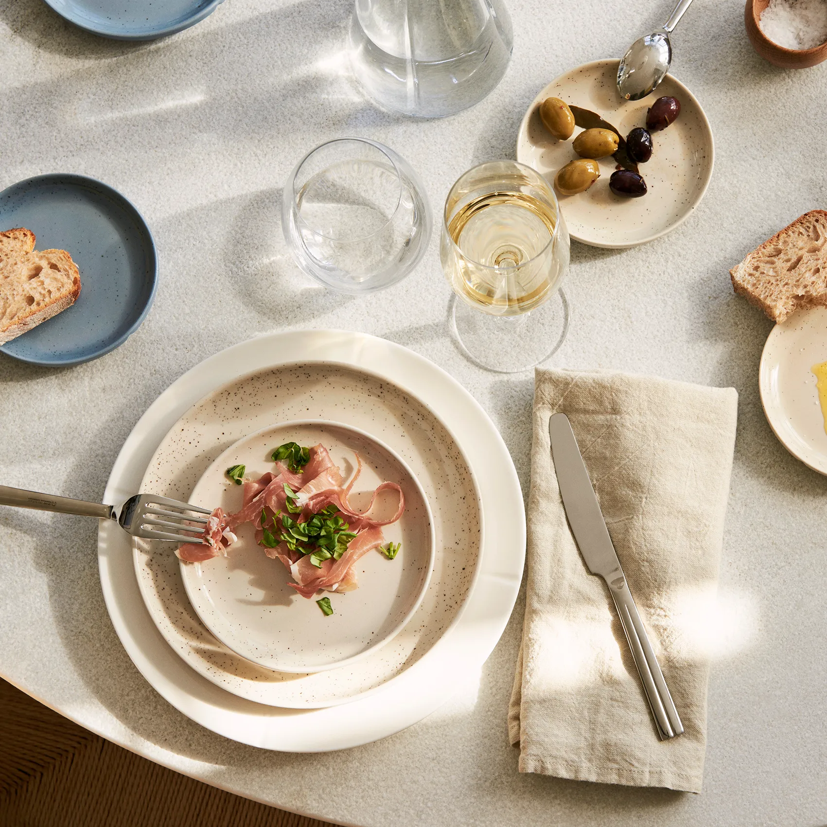 Grand Cru Sense tallrik 22 cm, Sand Rosendahl