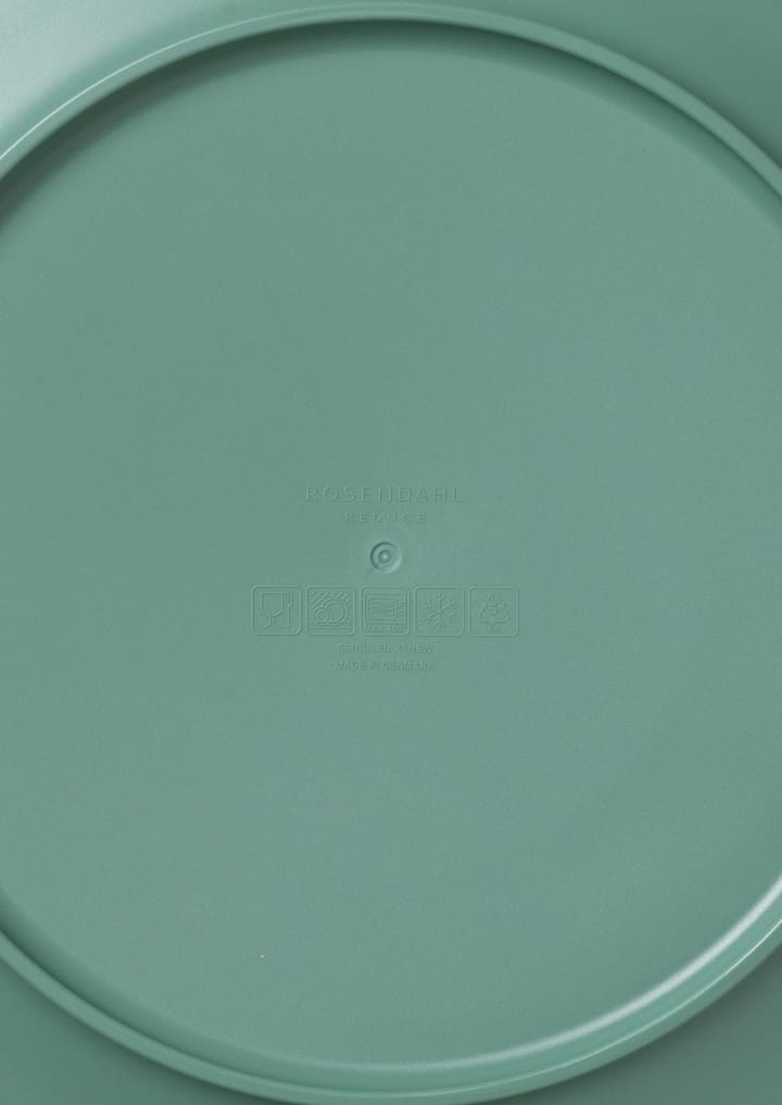 Grand Cru Take tallrik melamin Ø26 cm 2-pack, Dimgrön Rosendahl