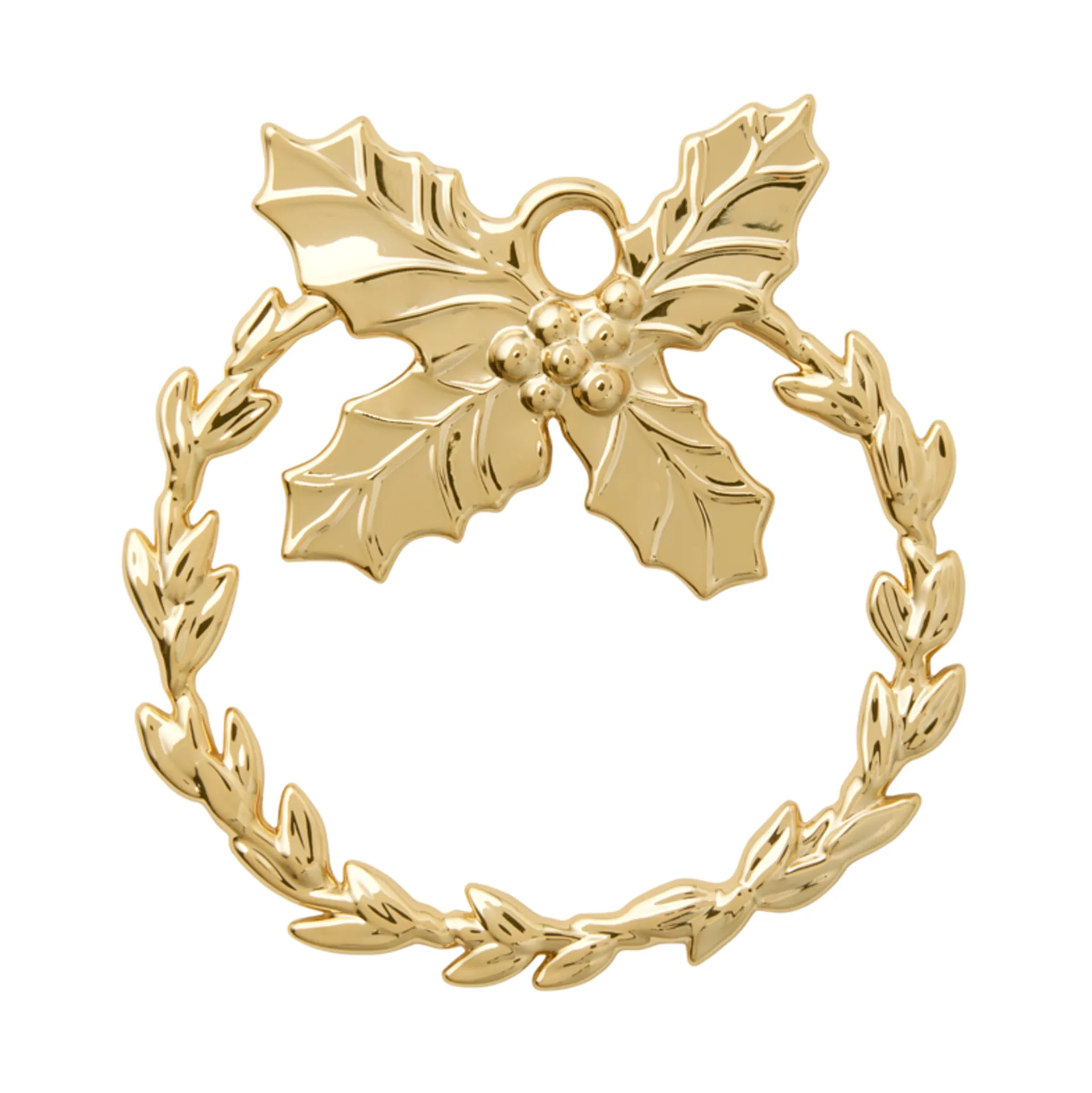 Karen Blixen Holly julhänge, Förgylld Rosendahl