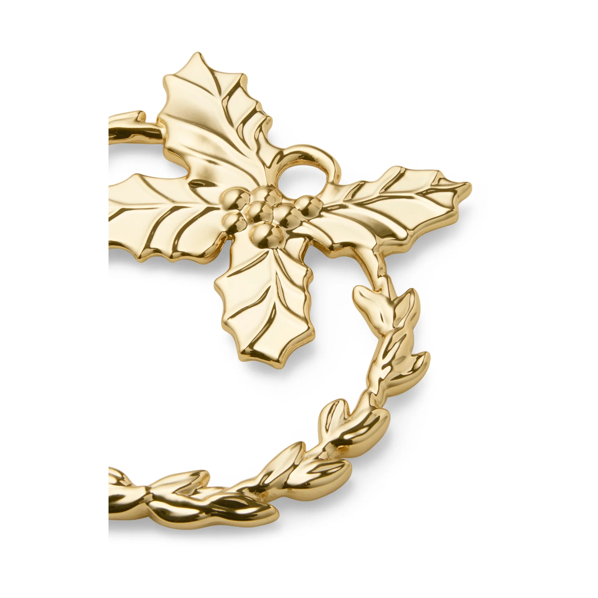 Karen Blixen Holly julhänge, Förgylld Rosendahl