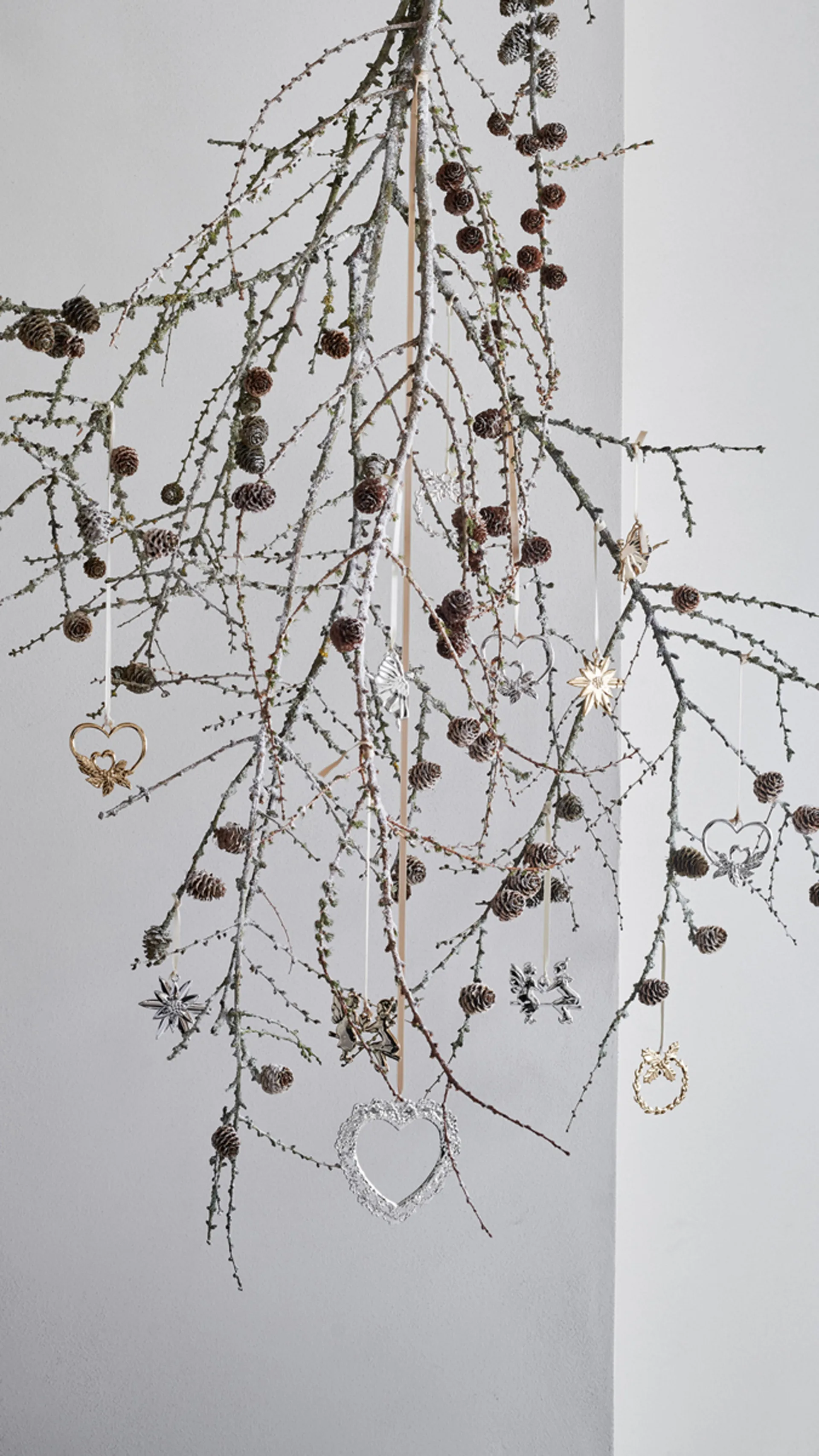 Karen Blixen Holly julhänge, Förgylld Rosendahl