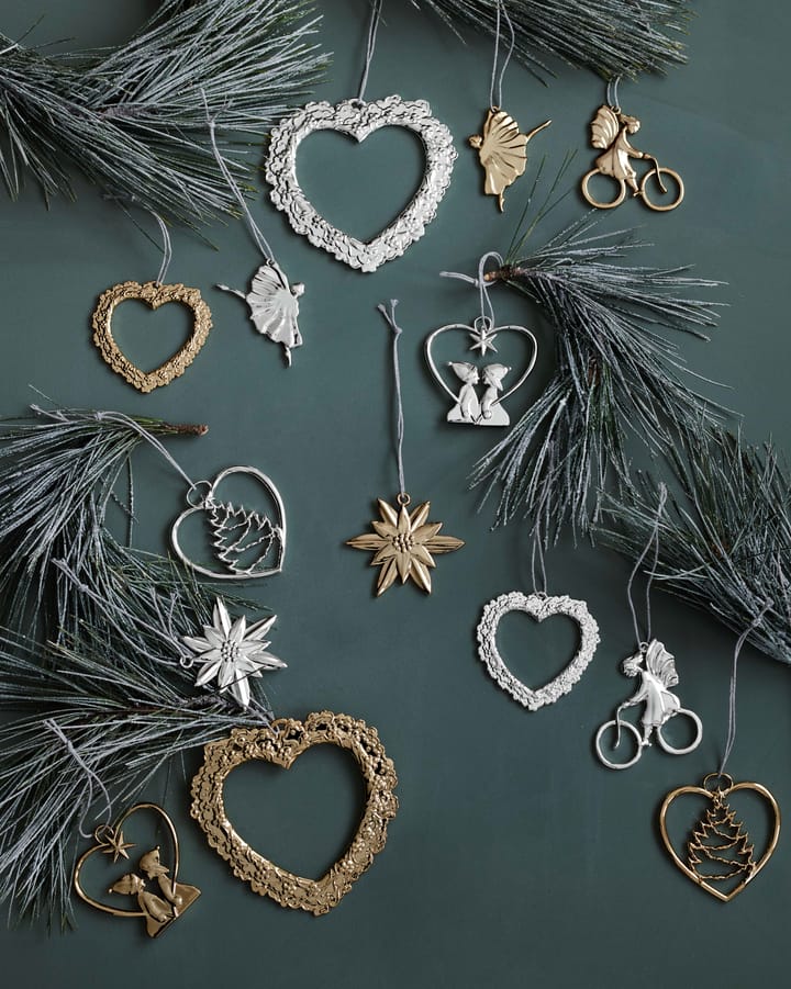 Karen Blixen julhänge Ängel på cykel, Guld Rosendahl