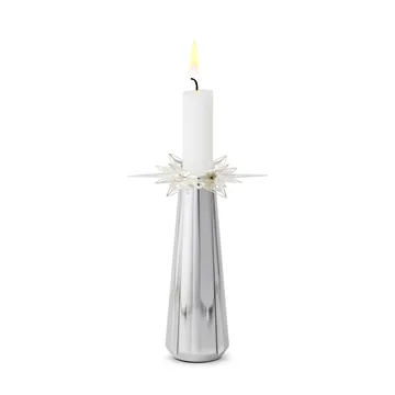 Karen Blixen ljusmanschett stjärna 3 cm 2-pack - Försilvrad - Rosendahl
