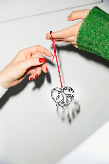 Karen Blixen under the mistletoe - Försilvrad, 6 cm - Rosendahl